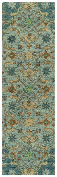 Kaleen Chancellor Cha12-79 Lt Blue, Denim, Sand, Brown Area Rug