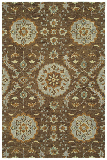 Kaleen Chancellor Cha16-60 Mocha, Brown, Gray, Sand Area Rug