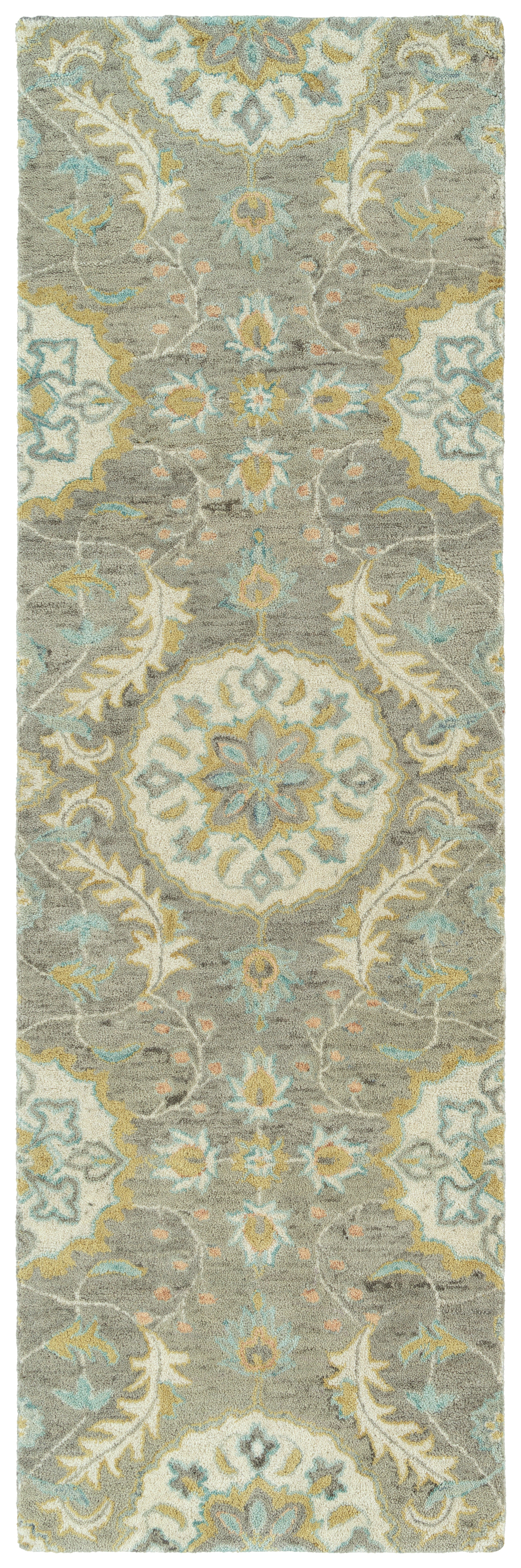 Kaleen Chancellor Cha16-68 Graphite, Gray, Ivory, Sand Area Rug