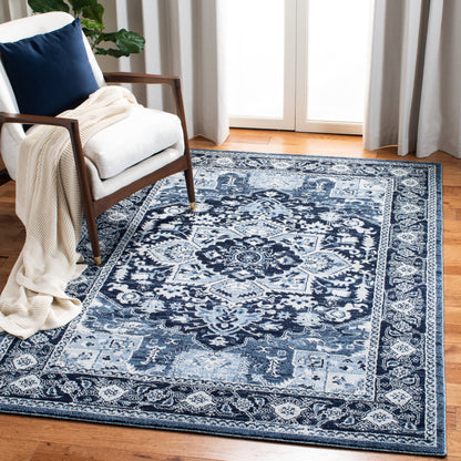 Safavieh Charleston Chl431N Navy/Blue Area Rug