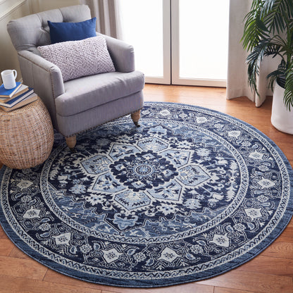 Safavieh Charleston Chl431N Navy/Blue Area Rug