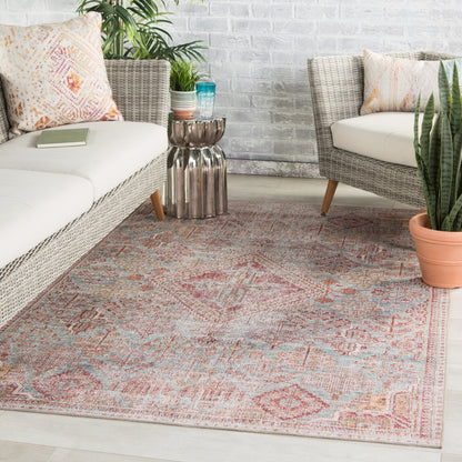 Jaipur Chateau Kendrick Cht05 Sky Blue/Pink Area Rug