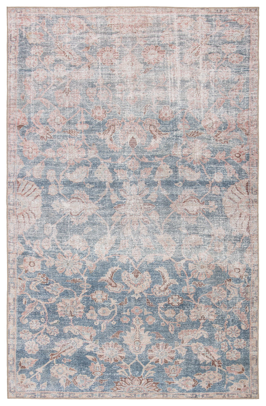 Jaipur Chateau Bardia Cht07 Blue/Light Pink Area Rug