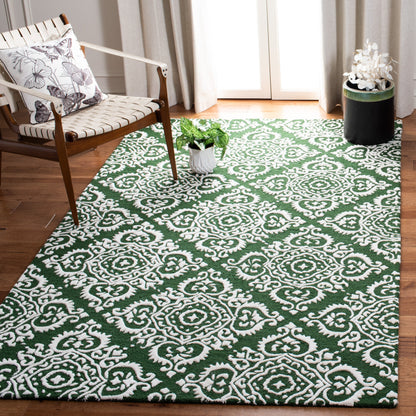 Safavieh Chatham Cht712Y Green/Ivory Area Rug