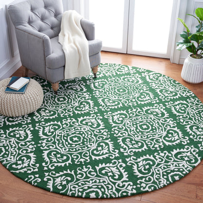 Safavieh Chatham Cht712Y Green/Ivory Area Rug