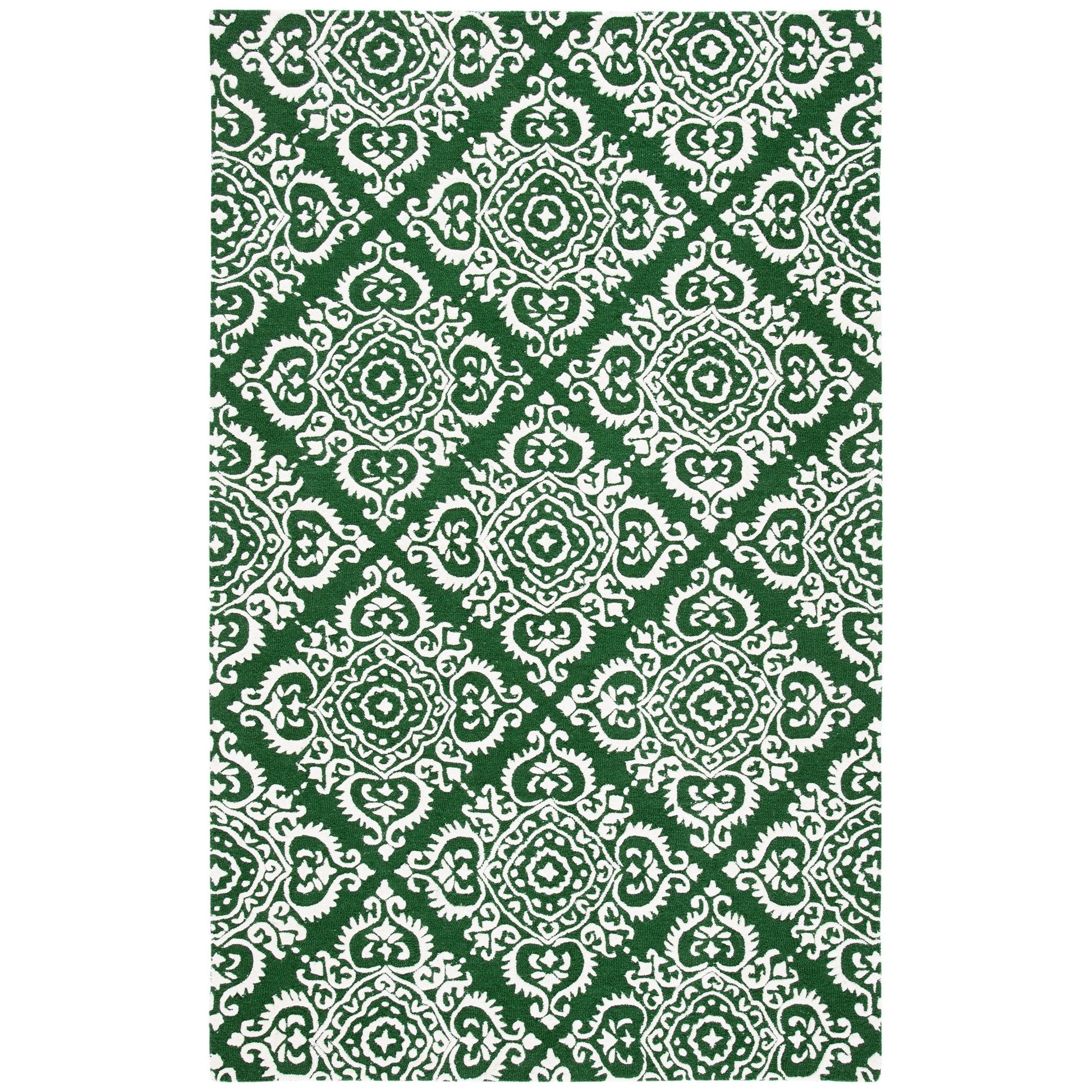 Safavieh Chatham Cht712Y Green/Ivory Area Rug