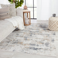 Jaipur Cirque Gesine Ciq42 Light Gray/Gold Area Rug