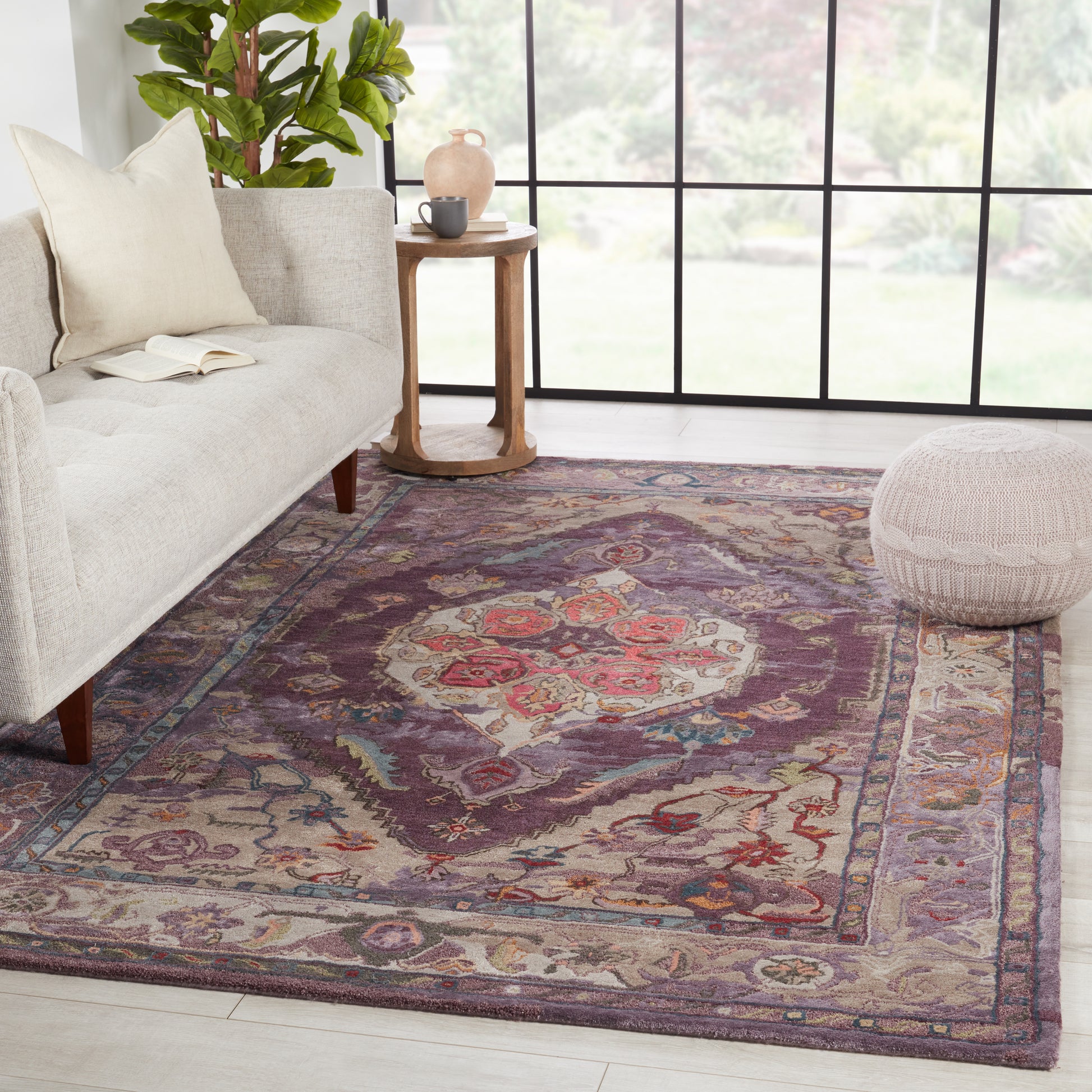 Jaipur Citrine Raisa Cit10 Purple Area Rug