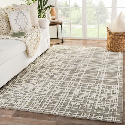 Jaipur Clamor Arlo Cla01 Gray/Cream Area Rug