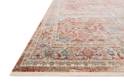Loloi Claire Cle-01 Red/Ivory Area Rug