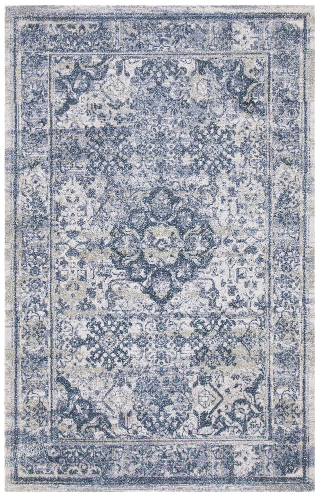 Safavieh Classic Vintage Clv201N Navy/Sage Area Rug