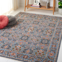 Safavieh Crimson Cms242M Blue/Black Area Rug