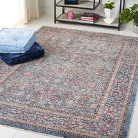 Safavieh Crimson Cms272M Blue/Black Area Rug