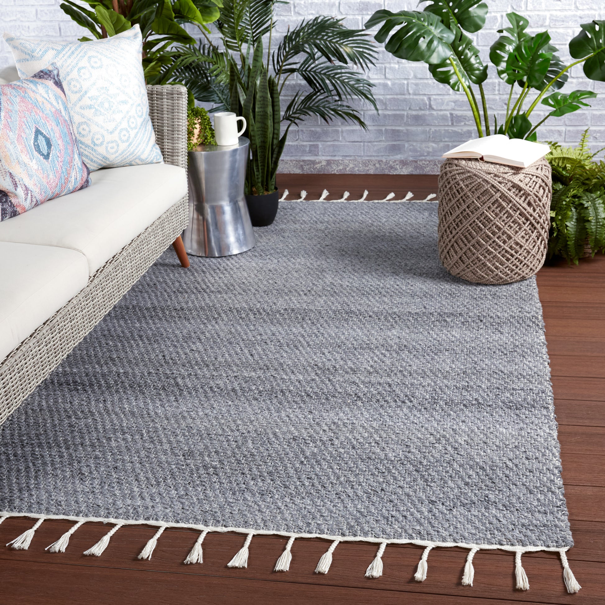 Jaipur Coronado Encanto Cnd01 Gray/White Area Rug