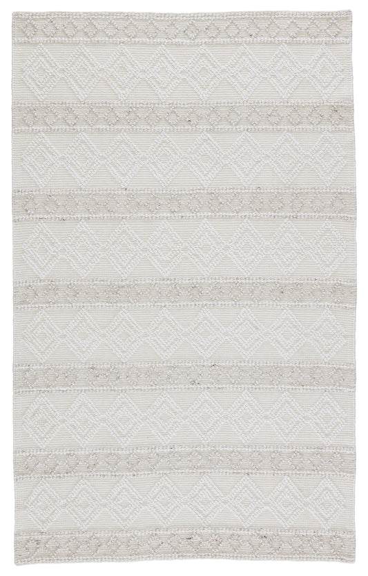 Jaipur Cosette Adelie Coe01 White/Light Gray Area Rug