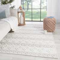 Jaipur Cosette Adelie Coe01 White/Light Gray Area Rug