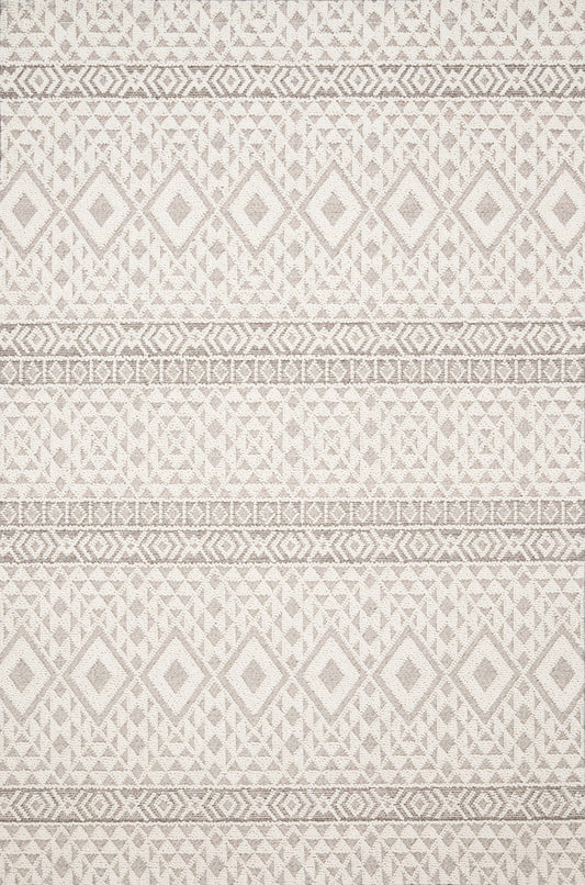 Loloi Cole Col-04 Silver/Ivory Area Rug