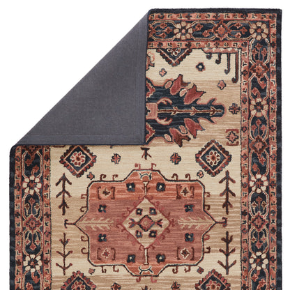 Jaipur Cardamom Idina Com09 Pink/Dark Blue Area Rug