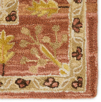 Jaipur Cardamom Ahava Com12 Pink/Gold Area Rug