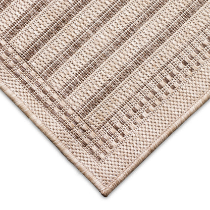 Liora Manne Malibu Simple Border 8223/12 Natural Area Rug