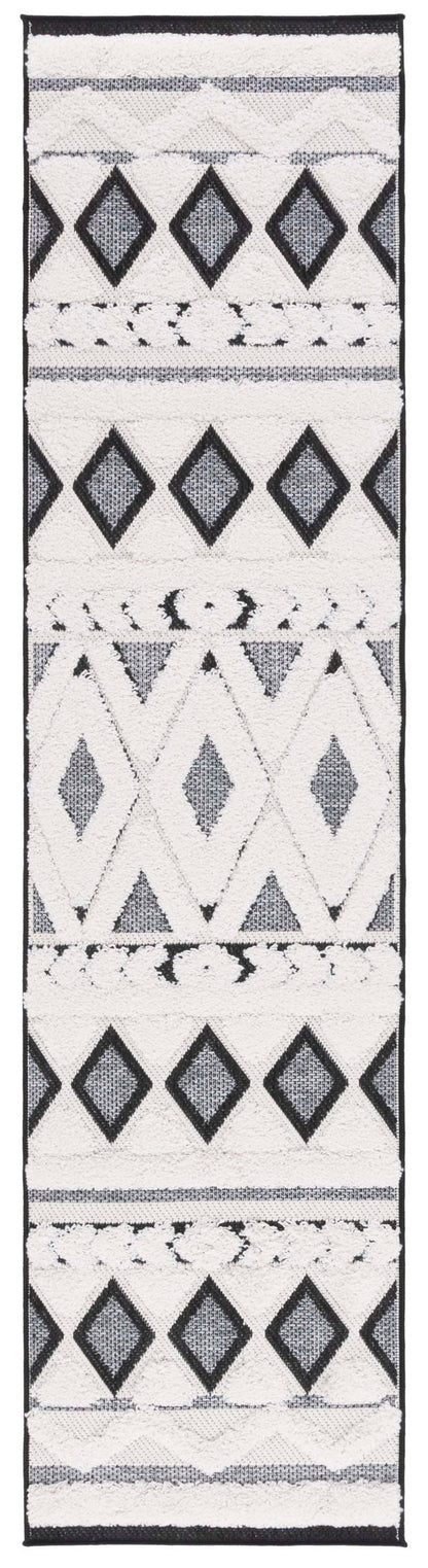 Safavieh Cottage Cot200A Ivory/Dark Grey Area Rug