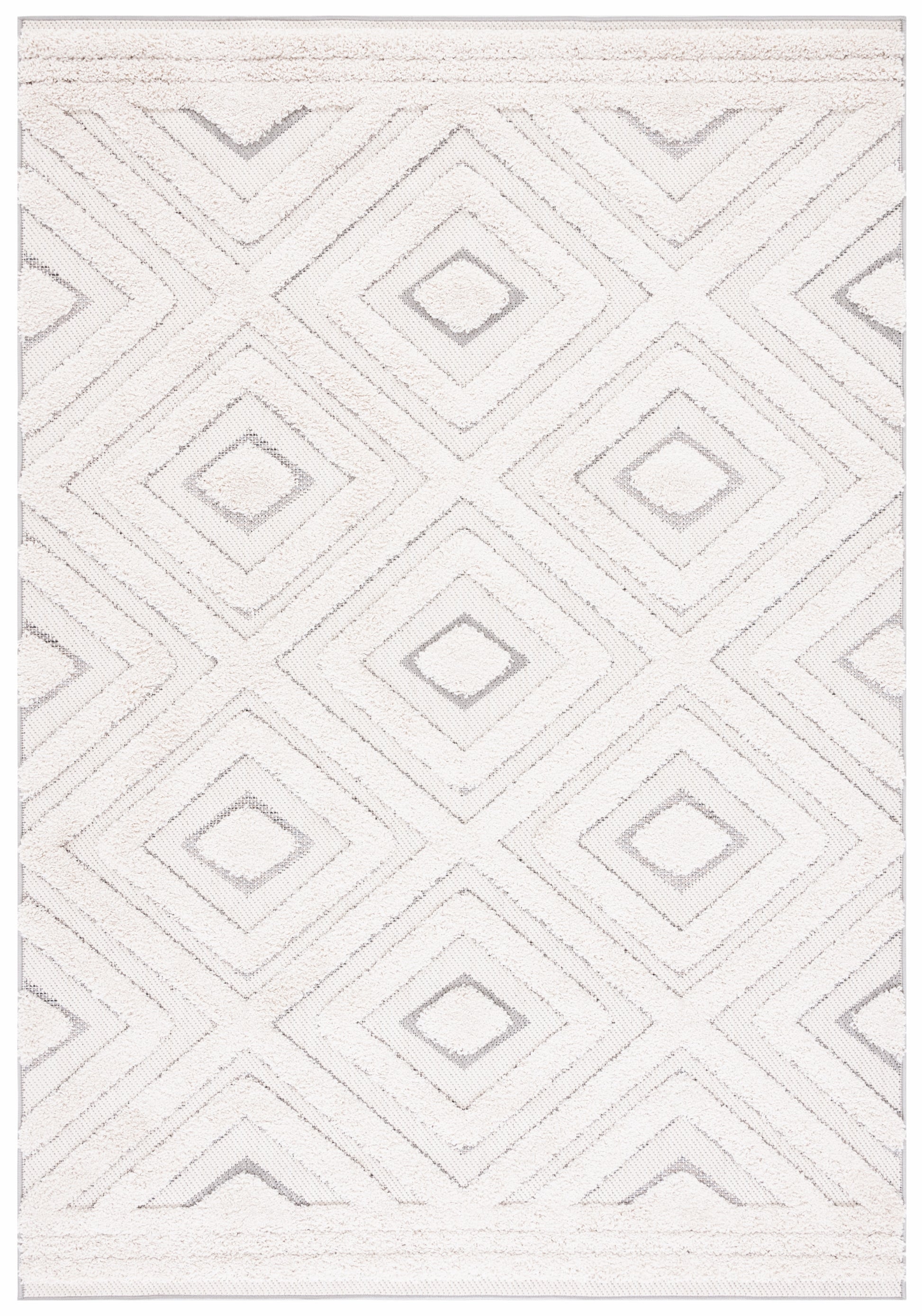 Safavieh Cottage Cot202A Ivory/Light Grey Area Rug