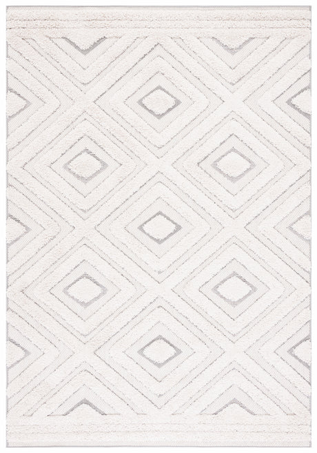 Safavieh Cottage Cot202A Ivory/Light Grey Rug.