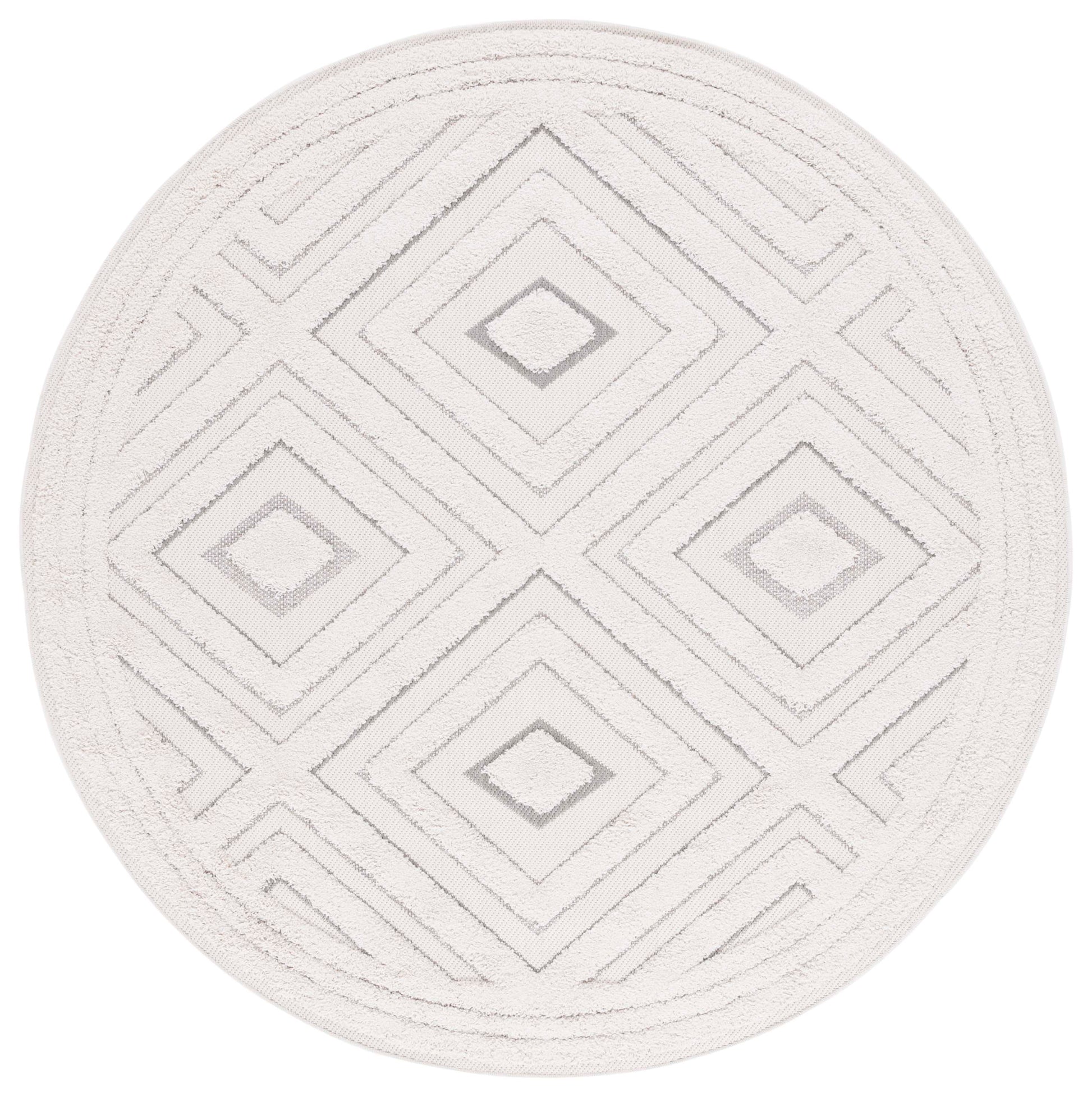 Safavieh Cottage Cot202A Ivory/Light Grey Area Rug