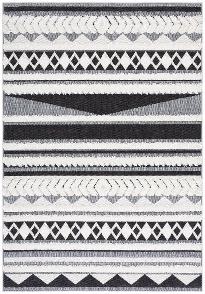 Safavieh Cottage Cot204A Ivory/Black Area Rug