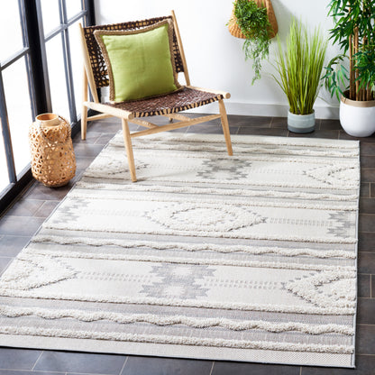 Safavieh Cottage Cot206A Ivory/Light Grey Area Rug