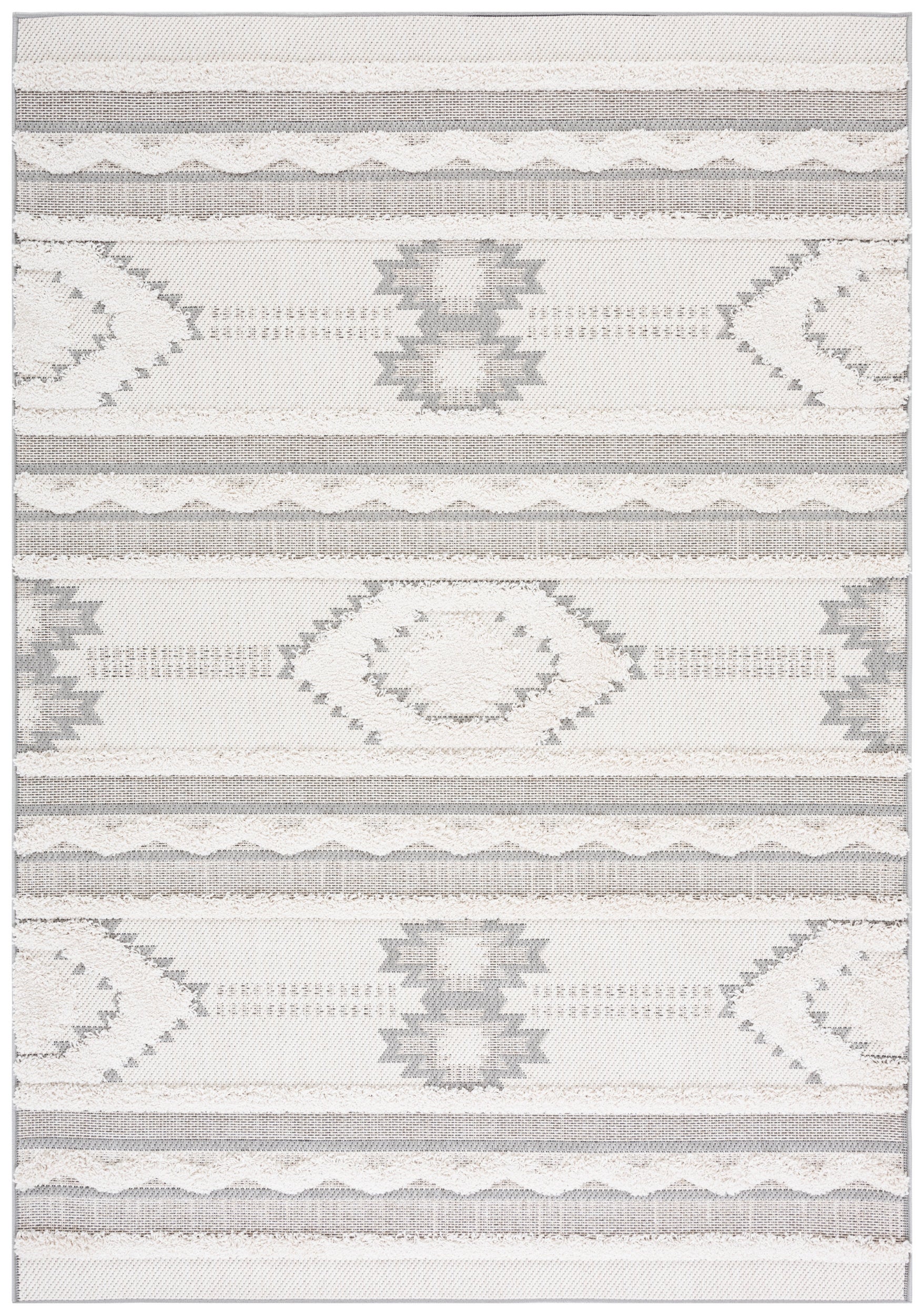 Safavieh Cottage Cot206A Ivory/Light Grey Area Rug