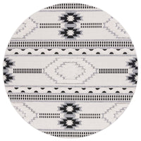 Safavieh Cottage Cot206B Ivory/Black Area Rug