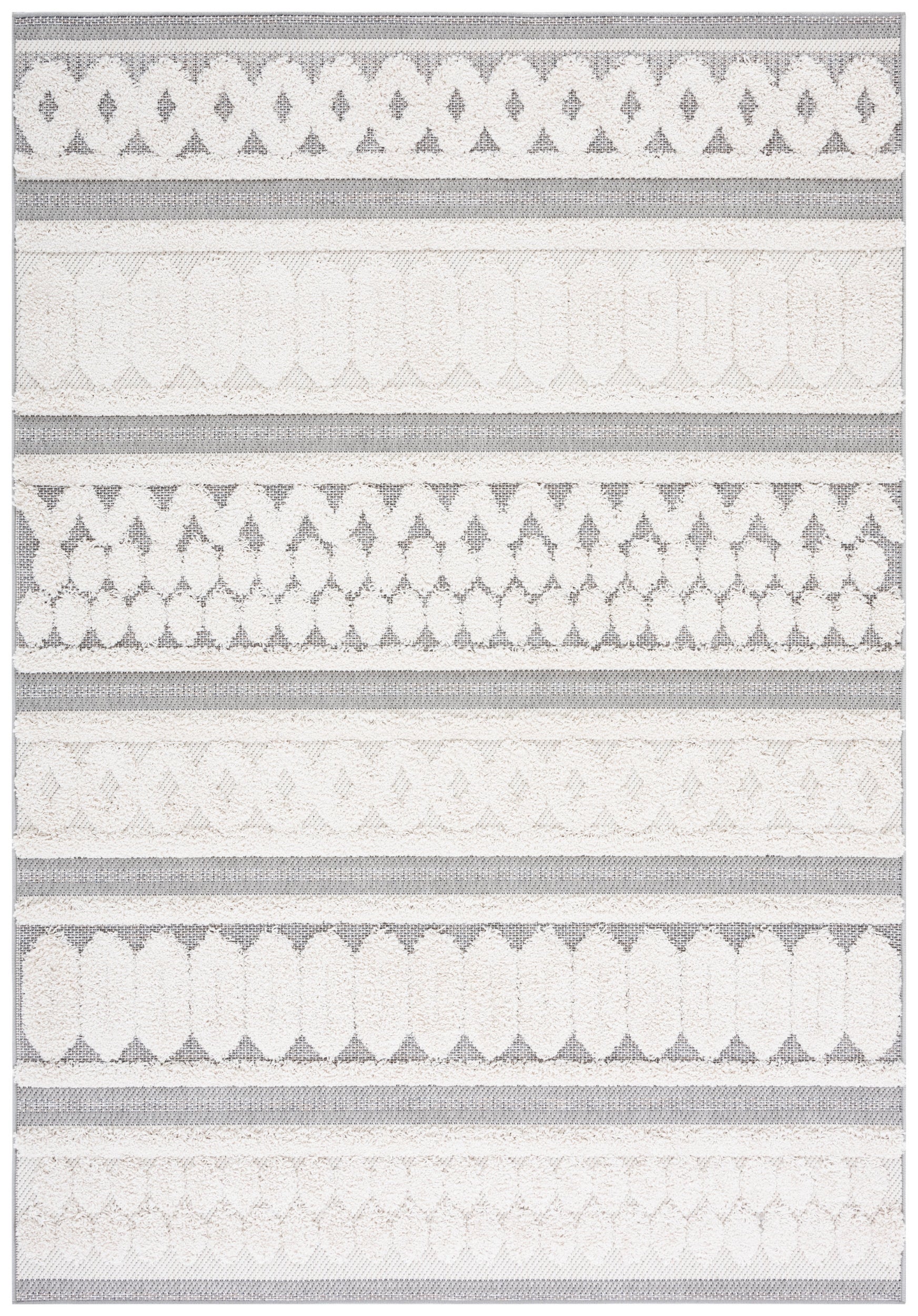 Safavieh Cottage Cot208A Ivory/Grey Area Rug