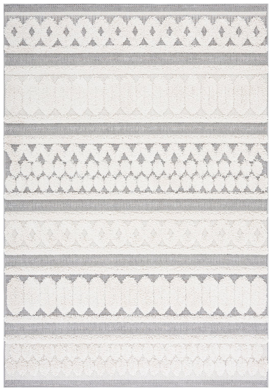 Safavieh Cottage Cot208A Ivory/Grey Area Rug