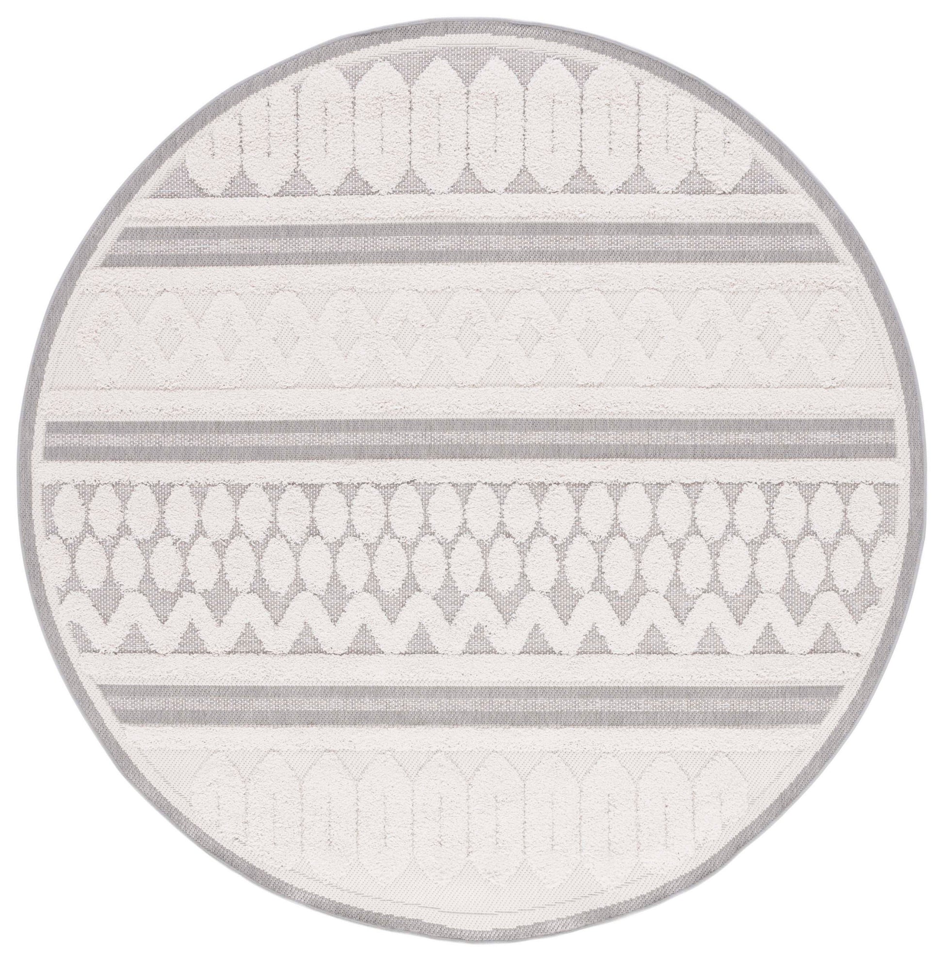 Safavieh Cottage Cot208A Ivory/Grey Area Rug