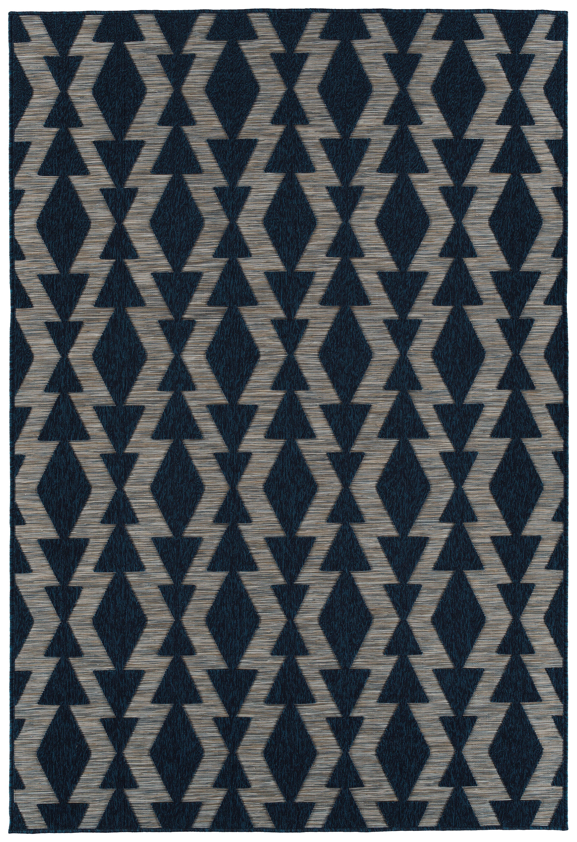 Kaleen Cove Cov04-22 Navy, Sand, Ivory Area Rug