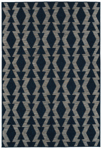 Kaleen Cove Cov04-22 Navy, Sand, Ivory Area Rug