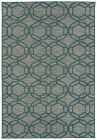 Kaleen Cove Cov05-91 Teal, Ivoy, Sand Area Rug