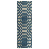 Kaleen Cove Cov06-17 Blue, Ivory, Navy Area Rug