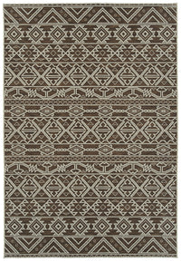 Kaleen Cove Cov09-40 Chocolate, Ivory, Taupe Area Rug