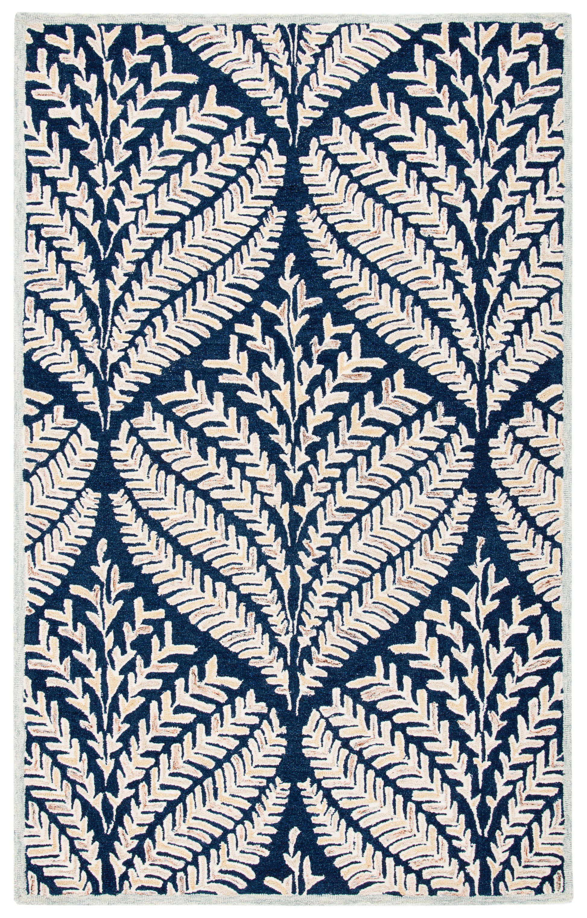 Safavieh Capri Cpr208N Navy/Ivory Area Rug