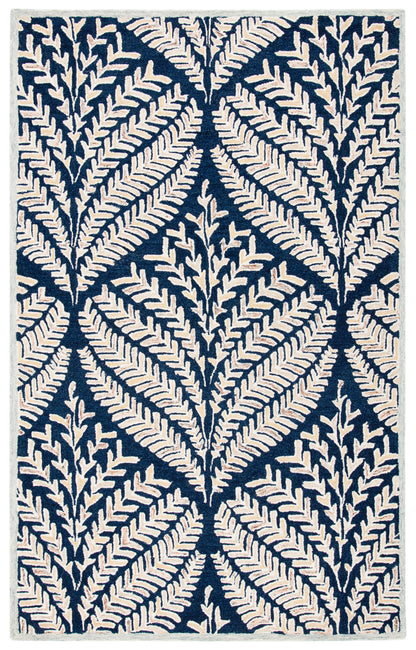 Safavieh Capri Cpr208N Navy/Ivory Area Rug