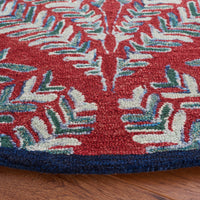 Safavieh Capri Cpr208Q Red/Green Area Rug