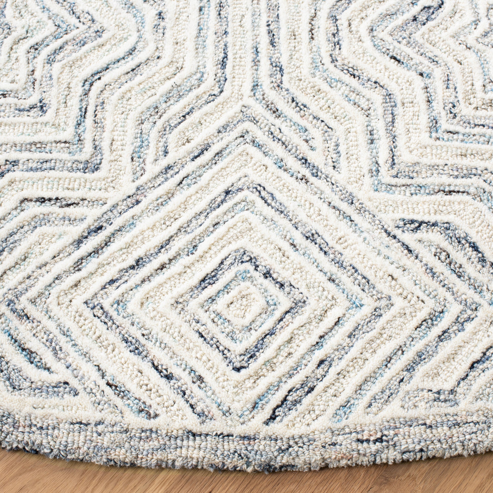 Safavieh Capri Cpr215B Beige/Blue Area Rug