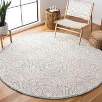 Safavieh Capri Cpr215M Blue/Rust Area Rug