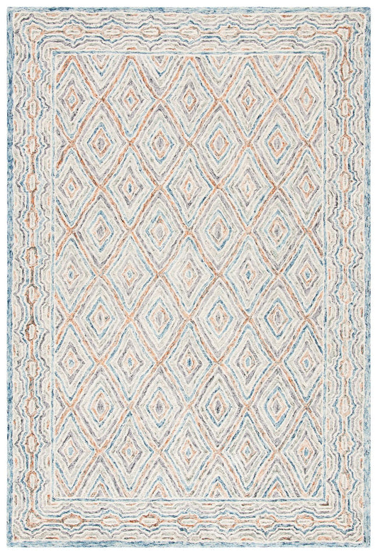 Safavieh Capri Cpr217M Blue/Rust Area Rug