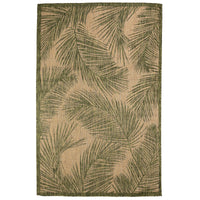 Liora Manne Carmel Fronds 8474/06 Green Area Rug