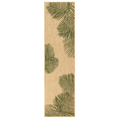 Liora Manne Carmel Palm 8439/06 Green Area Rug