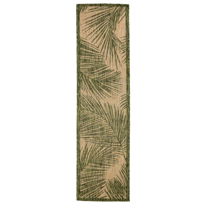 Liora Manne Carmel Fronds 8474/06 Green Area Rug