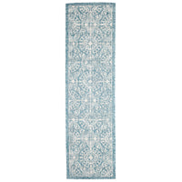 Liora Manne Carmel Antique Tile 8476/04 Blue Area Rug